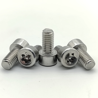 สกรูหัวจม Torx T Drive Style ป้องกันการงัดแงะ A4-80 TR ทนทานต่อสารเคมี