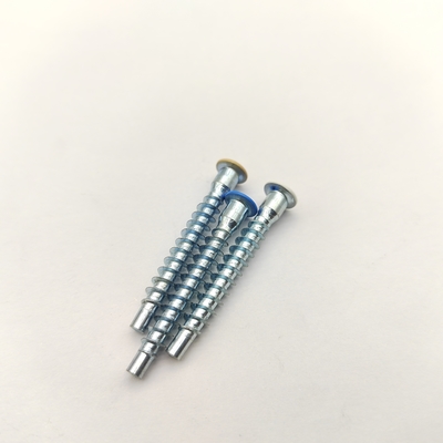 สายสกรูสแตนเลส M5 ที่ติดกันเอง ซิงค์ Plated Flat Head Pack 100 ชิ้น