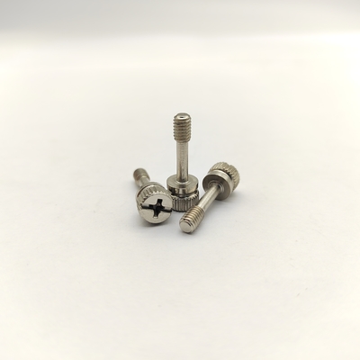 สกรูยึดแบบมีปุ่ม A4 316 SS Combo Phillips/Slotted สำหรับอุปกรณ์ทางการแพทย์และห้องปฏิบัติการ ทำความสะอาดง่าย