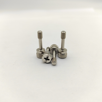 สกรูยึดแบบมีปุ่ม A4 316 SS Combo Phillips/Slotted สำหรับอุปกรณ์ทางการแพทย์และห้องปฏิบัติการ ทำความสะอาดง่าย