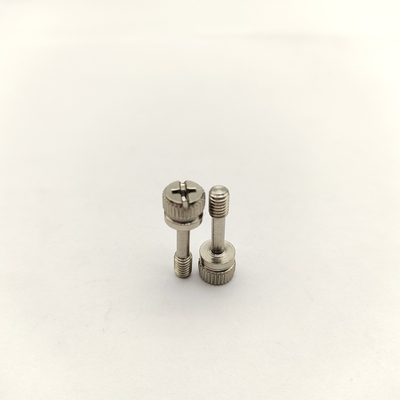 สกรูยึดแบบมีปุ่ม A4 316 SS Combo Phillips/Slotted สำหรับอุปกรณ์ทางการแพทย์และห้องปฏิบัติการ ทำความสะอาดง่าย