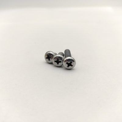 สกรูหัวแบน Phillips DIN 7985 M3-M12 ชุบสังกะสี