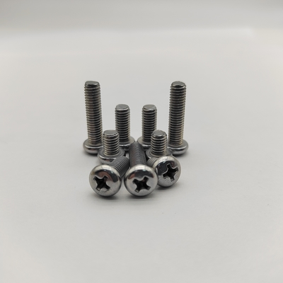 สกรูหัวแบน Phillips DIN 7985 M3-M12 ชุบสังกะสี