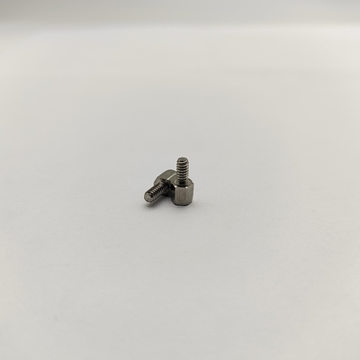 บูชหกเหลี่ยมอุตสาหกรรม SS316/ทองเหลือง กลึง CNC พร้อมเกลียวแบบกำหนดเอง