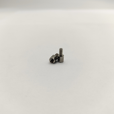 บูชหกเหลี่ยมอุตสาหกรรม SS316/ทองเหลือง กลึง CNC พร้อมเกลียวแบบกำหนดเอง