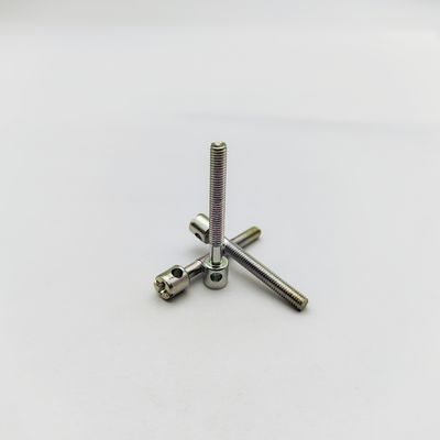 สกรูมิเตอร์ไฟฟ้าสแตนเลส 304 M4 M5 ป้องกันการงัดแงะ