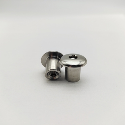 304 สแตนเลส Hex Socket Rivet Nuts M3 ถึง M10 เนียน ไม่มี Knurl