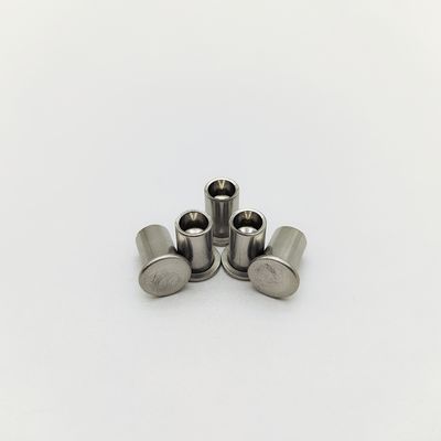 หมุดย้ำหัวแบนสแตนเลสสตีล 304 แบบกึ่งท่อ DIN 7337 M3-M6