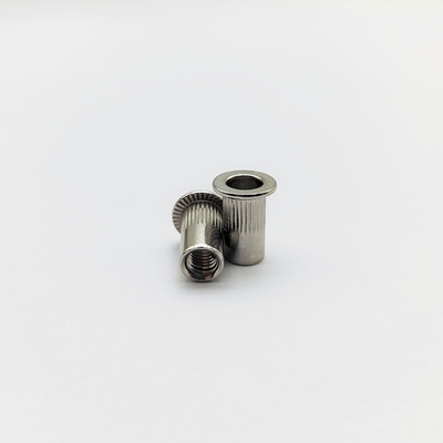 304 สแตนเลส Countersunk Rivet Nuts M4 ถึง M8 สําหรับแผ่นบาง