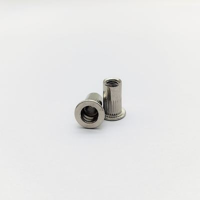 304 สแตนเลส Countersunk Rivet Nuts M4 ถึง M8 สําหรับแผ่นบาง