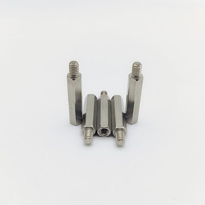 304 สแตนเลส Hex Standoff Screw M2.5 ถึง M6 การติดตั้ง PCB
