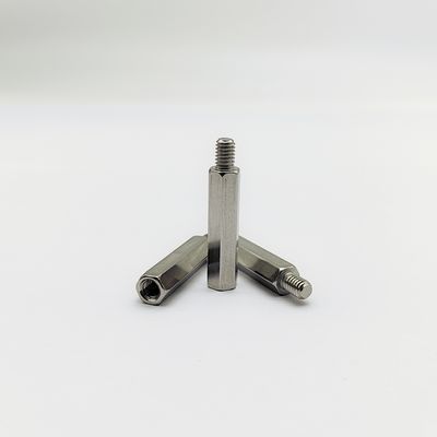 304 สแตนเลส Hex Standoff Screw M2.5 ถึง M6 การติดตั้ง PCB