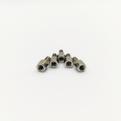 304 สแตนเลส #4-40 Hex Standoff Screw 12 มิลลิเมตร ชาย-หญิงเส้น