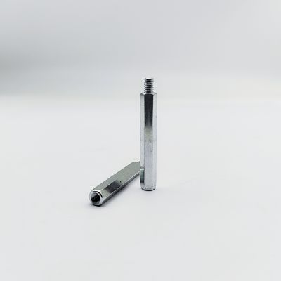 สกรูสแตนเลสสตีลหกเหลี่ยม Standoff M4-M12 10-100 มม. ชุบสังกะสีสีฟ้า