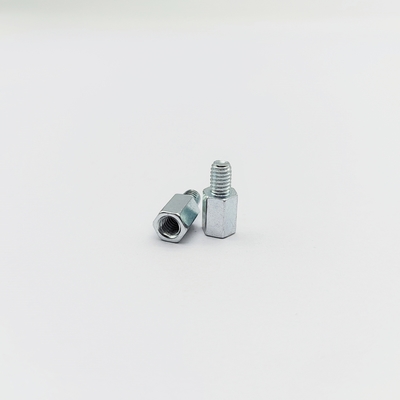 M4 Hex Standoff Screw 8mm สแตนเลส สีฟ้า-ยาง