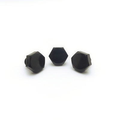 สลักเกลียวหกเหลี่ยมสแตนเลส M8x1.25mm 12.3mm ชุบดำด้วยไฟฟ้า