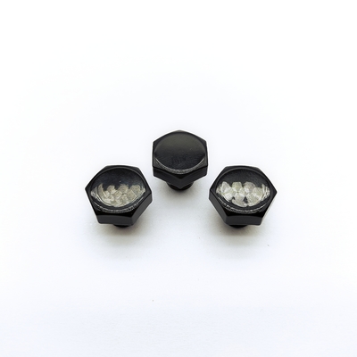 M8 Hex Head Wheel Bolts 13mm สีดํา สแตนเลส แพ็ค 1000