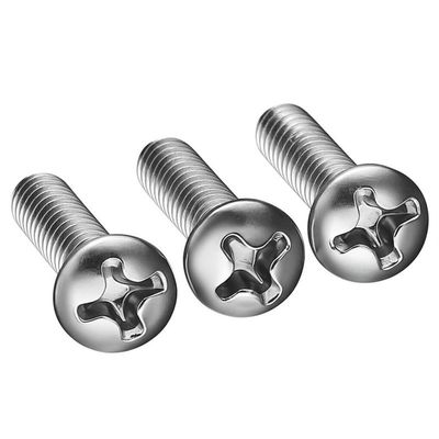 Good Corrosion Resistance Stainless Steel Security Screws Customizable Electroplating Thickness Providing Security Solutions