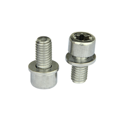 SS316 SEM สกรู สกรูรักษาความปลอดภัยสแตนเลส ซ็อกเก็ต Hex M6x35 ODM มีจำหน่าย สกรูเครื่องพร้อมเครื่องซักผ้า สกรู SEM