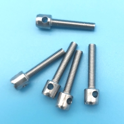 สกรูมิเตอร์ไฟฟ้า Torx ความแข็ง A2-70 หัวชีสชุบนิกเกิล