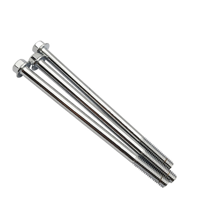 M6 สกรูเครื่องยาวพิเศษ DIN571 DIN963 DIN964 Standard Cleaning Passivation