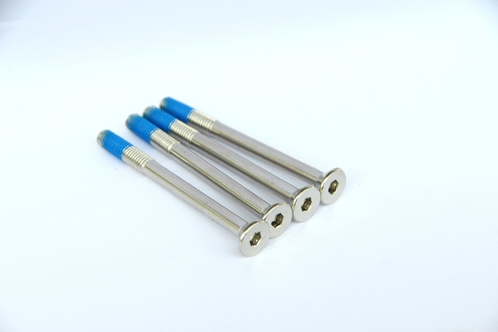 BS เครื่องล็อคตัวเองสกรู M2x5 โครเมียมชุบนิกเกิลชุบ