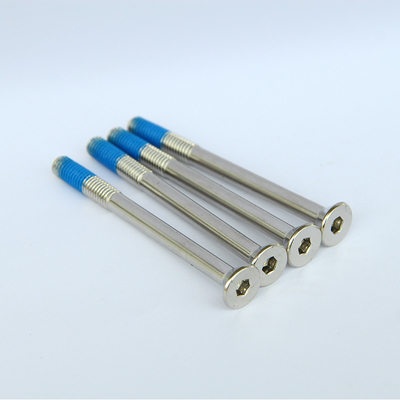 BS เครื่องล็อคตัวเองสกรู M2x5 โครเมียมชุบนิกเกิลชุบ