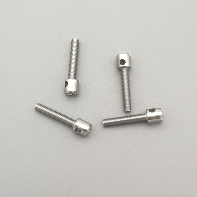 สกรูมิเตอร์ไฟฟ้า เกลียว สกรูเครื่องจักร สแตนเลส เหล็ก M3x8 C1035K วัสดุ