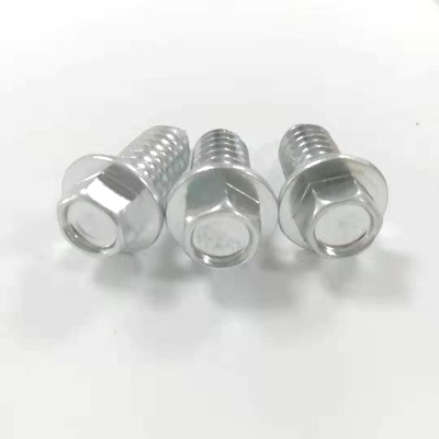 สกรูสแตนเลส Self-Tapping ด้วยเครื่องล้างยาง 5.85x5.85 สกรูหลังคาด้วยเครื่องล้าง สกรูคอนกรีต Self-Tapping