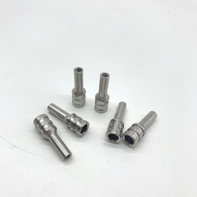 Electrophoresis CNC Lathe Machining Parts, น็อตหมุดหกเหลี่ยมยึด 6x31.6mm