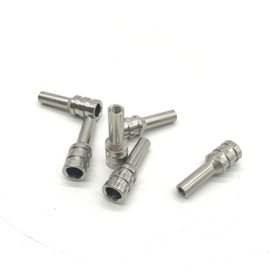 Electrophoresis CNC Lathe Machining Parts, น็อตหมุดหกเหลี่ยมยึด 6x31.6mm