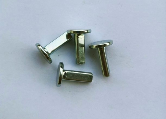 ANSI รับรองบานพับโลหะพินป้องกันสิ่งแวดล้อมสังกะสีชุบ 15x2mm