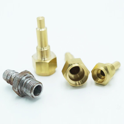 ตัวเชื่อมต่อข้อต่อท่อสปริงที่ไม่ได้มาตรฐานชุบนิกเกิล M17x11.1mm
