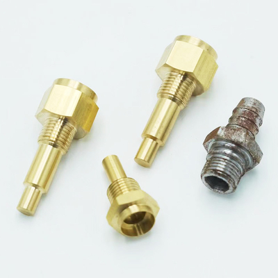 ตัวเชื่อมต่อข้อต่อท่อสปริงที่ไม่ได้มาตรฐานชุบนิกเกิล M17x11.1mm
