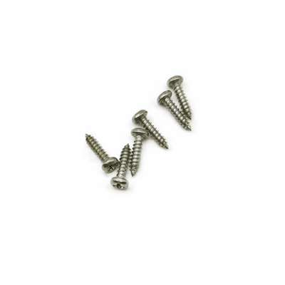 สกรูเกลียวปล่อยสแตนเลสขนาดเล็กที่มีความแม่นยำ PA2.5x8 SS304 วัสดุ