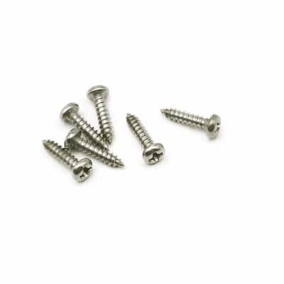 สกรูเกลียวปล่อยสแตนเลสขนาดเล็กที่มีความแม่นยำ PA2.5x8 SS304 วัสดุ