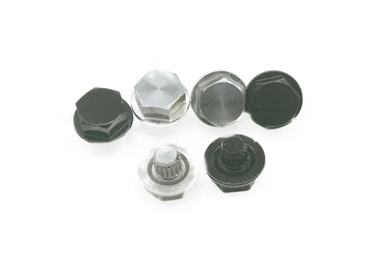 GB 1 4 นิ้วสแตนเลส Rivets ล้อดัดแปลงตกแต่งโครเมียมเสร็จสิ้น