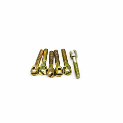 ตัดคำชุบสังกะสีตะกั่วซีลสกรู เหล็กคาร์บอนสังกะสี สกรูเจาะตนเอง Ｍ3x16 Single Hole ISO Approved