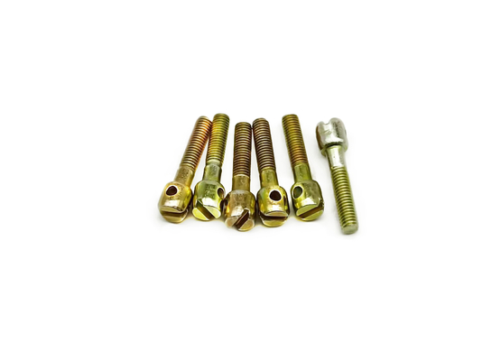 M6 เครื่องวัดไฟฟ้า สกรูปักผูกเชื้อเพลิง โฟลปส์ โซคเก็ตเฮดกับเล็บรู SUS304
