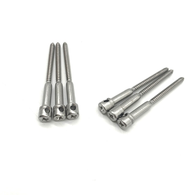 สกรูเกลียวปล่อย 316 สเตนเลสแบบทู่ 0.05 มม. ทน Single Hole