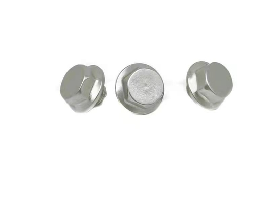 ANSI 316 น็อตหมุดสแตนเลส, สังกะสี M8 Hex Rivnuts