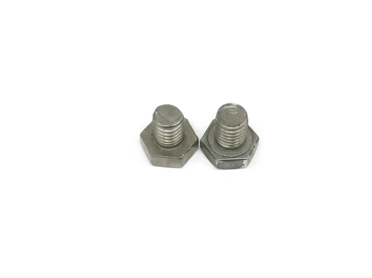 M8X6.0 Hex Head Machine Screws Stainless Steel Anodized For Car Wheel