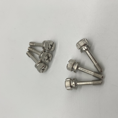 M4X16 สกรูยึดสแตนเลส Eleven ตัวอักษร Groove Knurling