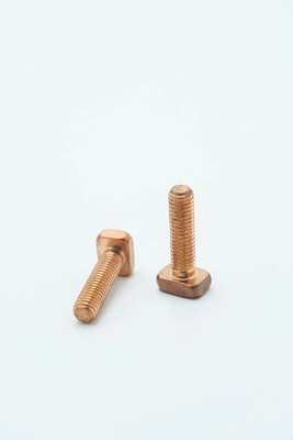 สกรูหัวเหลี่ยม T M8x30mm เหล็ก C1022 วัสดุ 17.59g น้ำหนัก