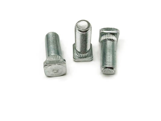 C1045 สกรูหัวเหลี่ยมเหล็กชุบกัลวาไนซ์ A4-80 Hardness electrolytic