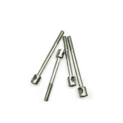 M4 * 15mm สกรูเครื่องวัดหัวกลมไฟฟ้าที่มีเส้นหยาบ สกรูปิดเส้นหูเดียว สกรูเครื่องวัดไฟฟ้า