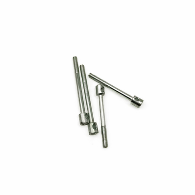 M4 * 15mm สกรูเครื่องวัดหัวกลมไฟฟ้าที่มีเส้นหยาบ สกรูปิดเส้นหูเดียว สกรูเครื่องวัดไฟฟ้า