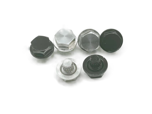 7x14mm CNC Lathe Machining Parts 6063 เล็บตกแต่งอลูมิเนียม ANSI