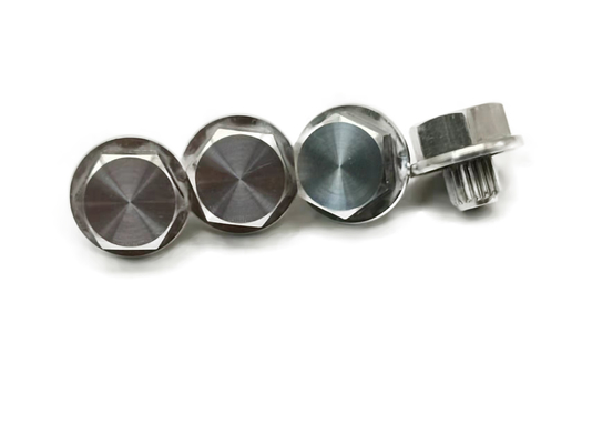 7x14mm CNC Lathe Machining Parts 6063 เล็บตกแต่งอลูมิเนียม ANSI