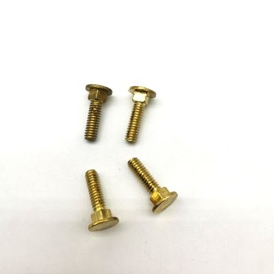 5/32X16.5mm สแตนเลสสตีลแบนหัวเครื่องสกรูไหล่สี่เหลี่ยม ISO9001